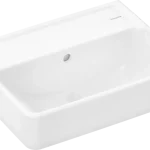 Csak ma Hansgrohe Xanuia Q Kézmosó 450/340, csapfurat nélkül, túlfolyóval, SmartClean Fehér 61140450