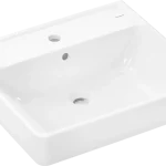 Alacsony ár Hansgrohe Xanuia Q Mosdótál 550/480, csapfurattal és túlfolyóval Fehér 60238450