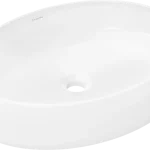 Árengedmény Hansgrohe Xuniva D Mosdótál 550/400 csapfurat és túlfolyó nélkül, SmartClean Fehér 61072450