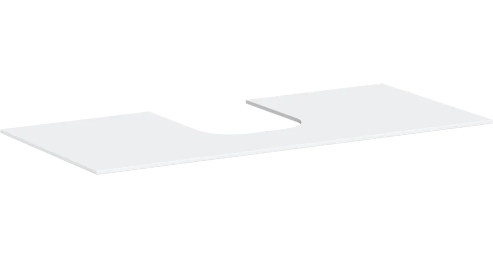 Hansgrohe Xevolos E Pultlap 1180/550 középkivágással, ráültetett mosdótálak alá, konzolos mosdószekrényhez 500/480 és 600/480 54210700 Biztonságos fizetés