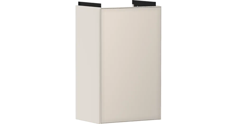 Hansgrohe Xevolos E Mosdószekrény kézmosóhoz 340/245, matt homok bézs színű, jobboldali ajtópánt 54170790 Biztonságos fizetés