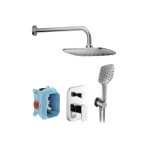 Ravak 10° Free falsík alatti zuhanyszett TD F 090.00CR.O2.RB070, króm X07S011 Ne maradj le