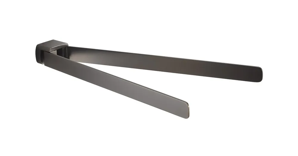 SAPHO PIRENEI mozgatható dupla törölközőtartó, 350mm, gun metal (PI2381) Legkelendőbb