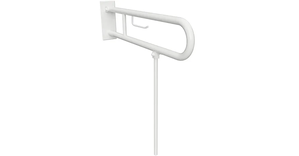SAPHO BEMETA HELP Felhajtható kapaszkodó, U-típus, WC papírtartóval, támasztékkal, takaróval, 850mm, fehér (301407323N) Gyors kiszállítás