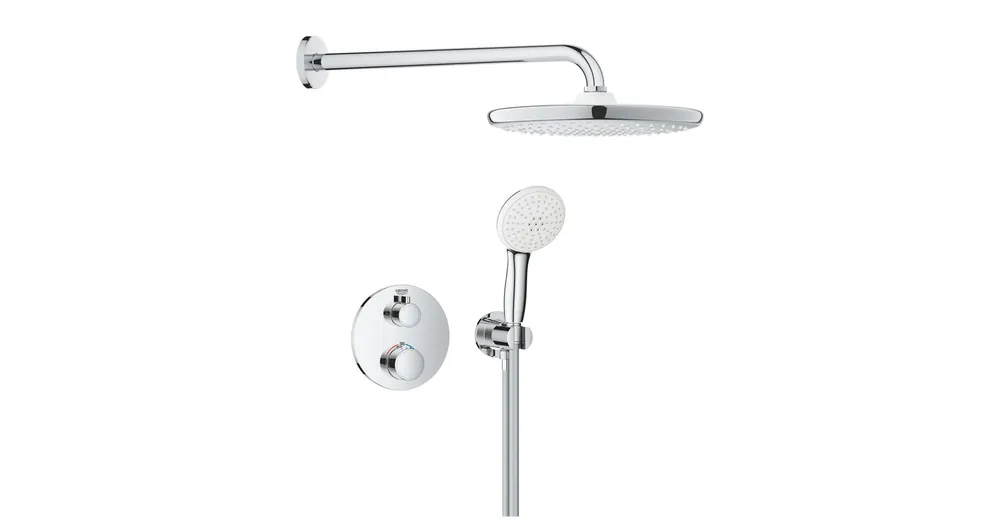 Expressz kézbesítés Grohe Grohtherm Rejtett zuhanyrendszer Tempesta 250 fejzuhannyal 1039960000