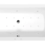 SAPHO POLYSAN MIMOA akril kád, 170x75x42cm, Attraction Hydro-Air, króm (71709.4010) Legkelendőbb