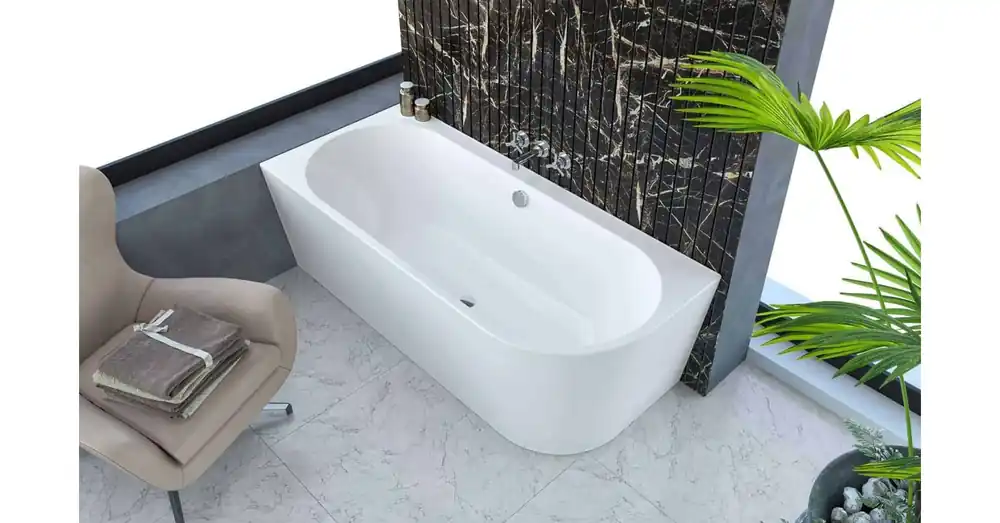 Kolpa-San Dream SP falhoz állítható fürdőkád 180x80 cm, jobbos 574370 Outlet