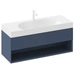 Korlátozott ajánlat Ravak SD Lite 120 fürdőszobai szekrény mosdó alá Deepsea Blue X000001869