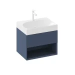 Ravak SD Lite 60 fürdőszobai szekrény mosdó alá Deepsea Blue X000001857 Biztonságos fizetés