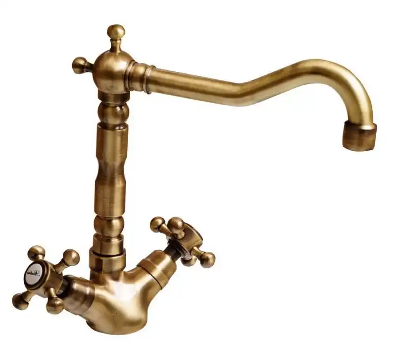 REITANO ANTEA mosdócsaptelep automata lefolyóval, bronz (3376) Különleges ajánlat
