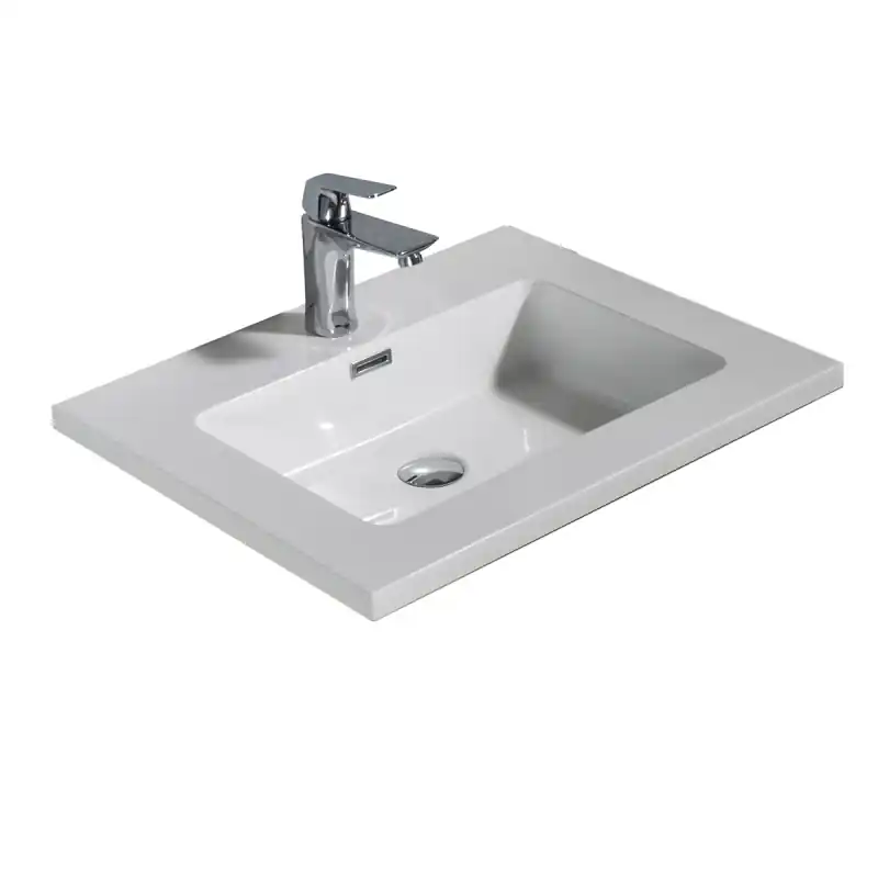 Wellis Monaco 60 Műmárvány Mosdó, Tölgy Outlet
