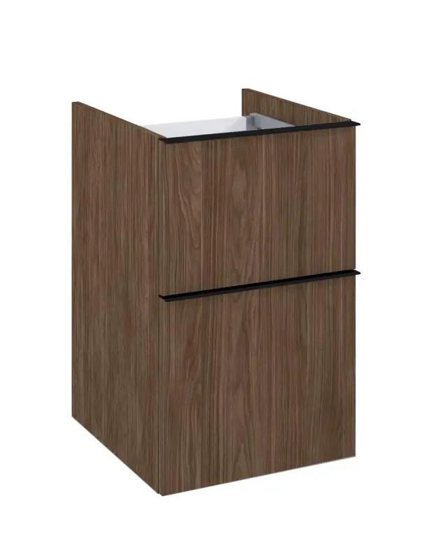 Kihagyhatatlan ajánlat AREZZO design MONTEREY 40 cm-es alsószekrény 2 fiókkal Lincoln dió színben