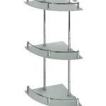 BEMETA OMEGA Sarok üvegpolc, 270x660x270mm, króm (104202152) (XR606) Szuper ajánlat