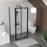 Prémium Ravak Pivot PDOP1+PPS+PPS zuhanykabinok fehér, átlátszó