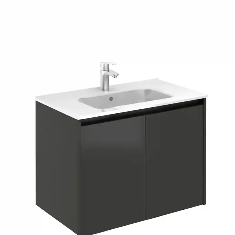 Royo Sansa Alsószekrény 2 ajtós, 80-as, Gloss Anthracite Legkelendőbb