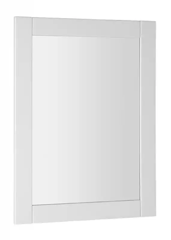 Legkelendőbb AQUALINE FAVOLO keretes tükör, 60x80cm, matt fehér (FV060)