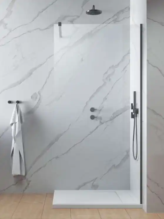 Újdonság Radaway Modo New Brushed GunMetal II Walk-in szálcsiszolt fegyvermetál zuhanyfal