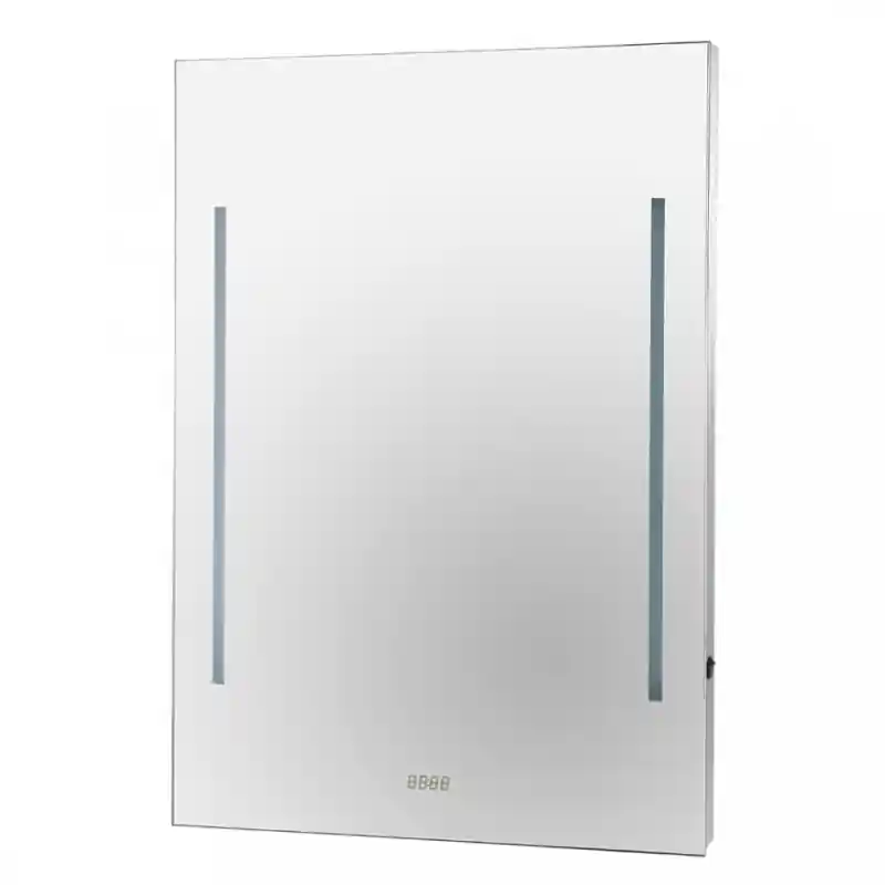BEMETA KOZM.TÜKRÖK Tükör, órával és LED világítással, 600x800x35mm, 3W Különleges ajánlat
