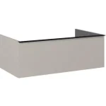 AREZZO design MONTEREY 80 cm-es alsószekrény 1 fiókkal Matt Beige színben, szifonkivágás nélkül Vedd meg online
