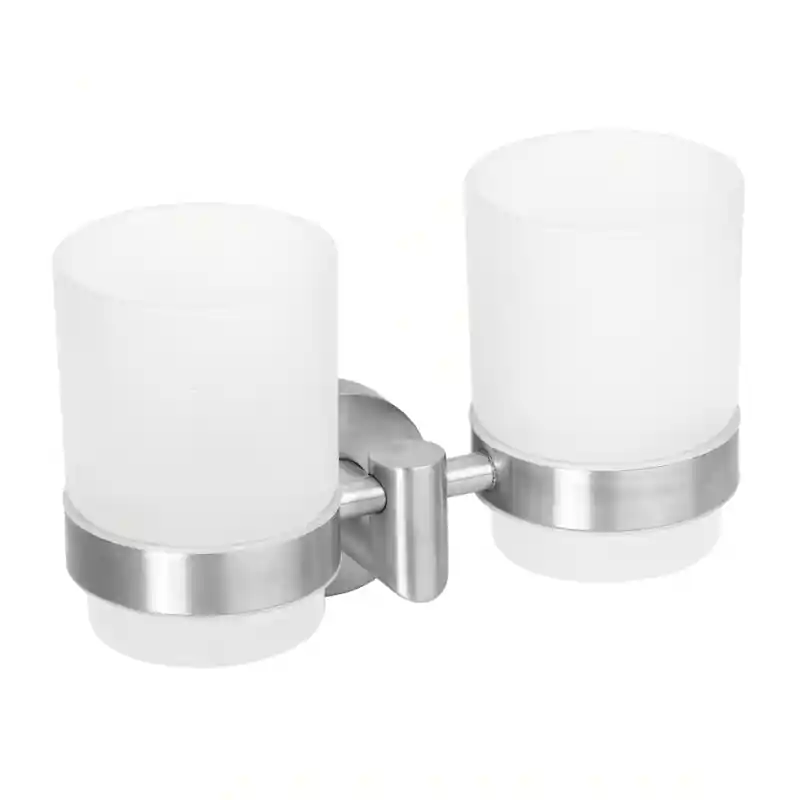 BEMETA NEO Dupla fogkefetartó, 175x118x90mm, inox/matt Nézd meg most