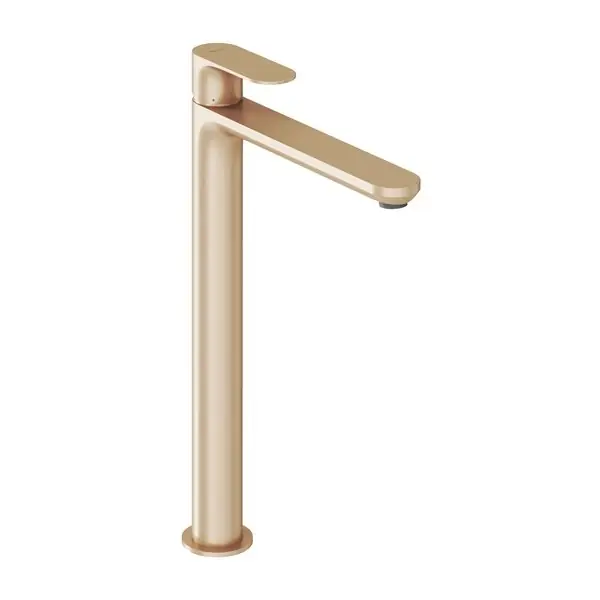 Szuper ajánlat ELEGANTA 335 MM ÁLLÓ MOSDÓCSAPTELEP, LEERESZTŐ NÉLKÜL, Rose Gold Brushed