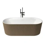 Zenon Olympia Terracotta/Blanco Mate szabadonálló kád Biztonságos fizetés