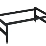 AREZZO design MONTEREY tartó láb 60 cm, matt fekete Exkluzív ajánlat