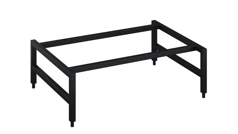 AREZZO design MONTEREY tartó láb 60 cm, matt fekete Exkluzív ajánlat