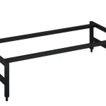 Rendeld meg most AREZZO design MONTEREY tartó láb 80 cm, matt fekete