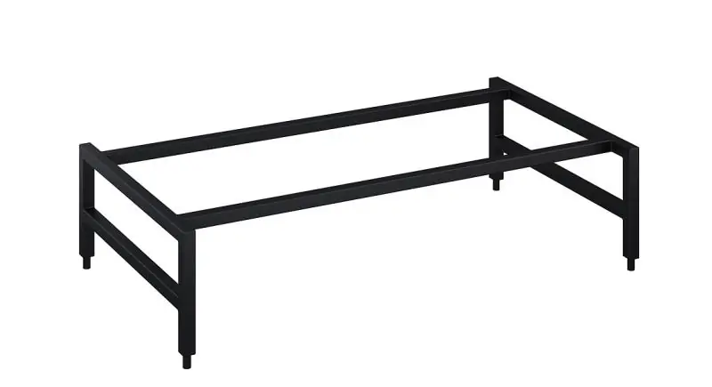 Rendeld meg most AREZZO design MONTEREY tartó láb 80 cm, matt fekete