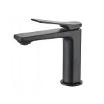 Outlet Invena NERI BLACK mosdócsaptelep, álló, fekete, waterplating bevonat