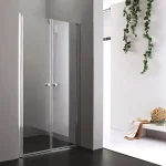 Árengedmény Aquatek Glass B2 nyílóajtós zuhanyajtó króm profillal