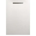 AREZZO design SOLIDSoft zuhanytálca 120x100 cm, FEHÉR, egyenes lefolyóval (2 doboz) Különleges ajánlat