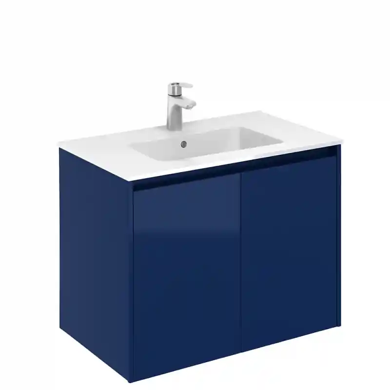 Biztonságos fizetés Royo Sansa Alsószekrény 2 ajtós, 60-as,, Gloss Navy Blue