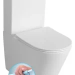 Ne maradj le PACO RIMLESS kombi WC alsó/hátsó kifolyású, tartállyal, ülőke nélkül