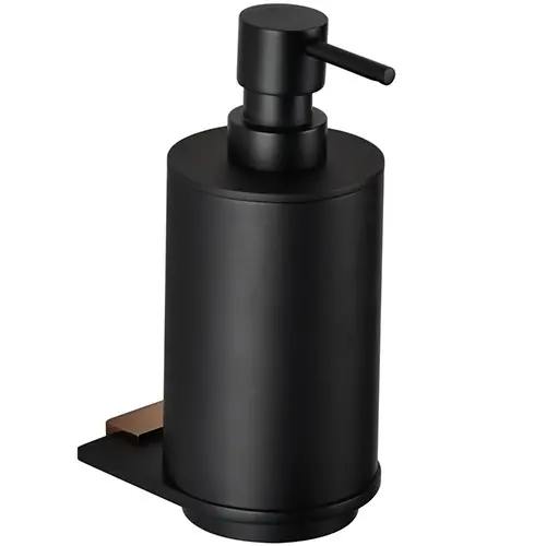 BEMETA GALLA szappanadagoló, 75x170x130mm, 230 ml, matt fekete Népszerű
