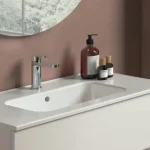 AdattoCasa Domo kerámia mosdó túlfolyóval, 120 cm Azonnal elérhető