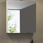 Azonnal elérhető Tboss Mirror Box Recta 75 tükrös felsőszekrény, 2 ajtós