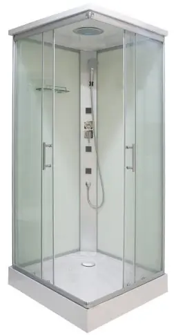 Olcsó Sanotechnik TWIST 80 komplett hidromasszázs zuhanykabin