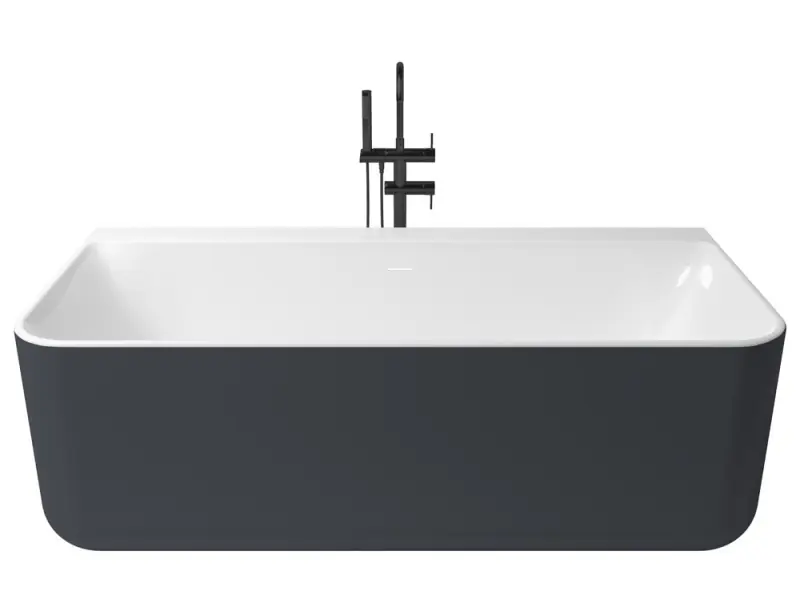 Biztonságos vásárlás Zenon Kivu Wall Antracita/Blanco Brillo kád