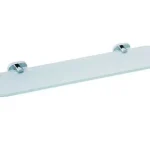 BEMETA OVAL Üvegpolc, 520x30x145mm, króm Gyors szállítás