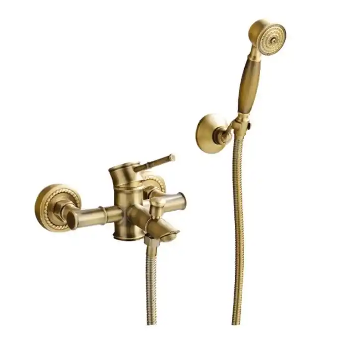 Vedd meg most Balneum Bronz antik kád csaptelep - bamboo stílus