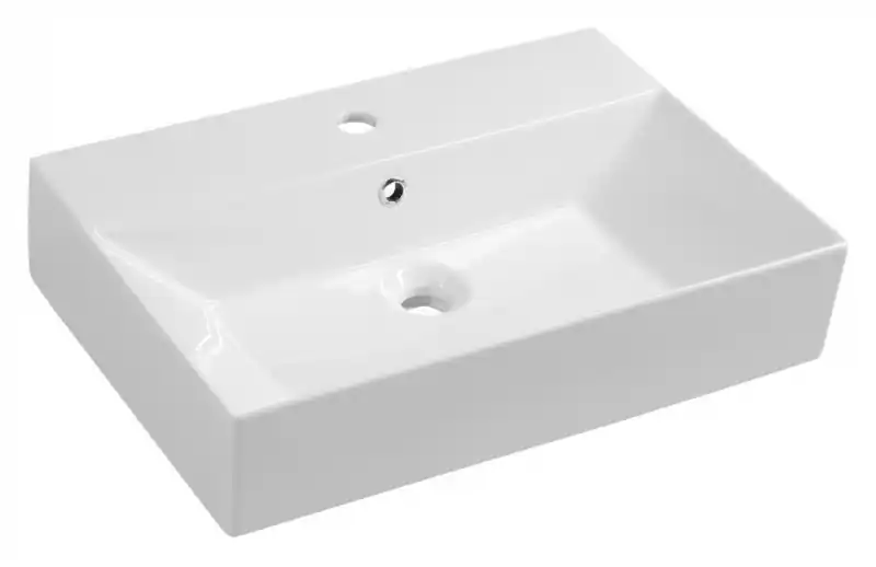 SISTEMA kerámiamosdó, pultra vagy falra szerelhető, 60x42cm (10SF50060) Szuper ajánlat