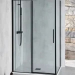 ALTIS LINE BLACK szögletes zuhanykabin, 1200x800mm, jobbos/balos Népszerű