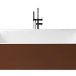 Zenon Kivu Wall Cobre Metallic/Blanco Mate kád Árengedmény