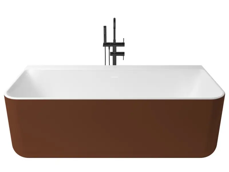 Zenon Kivu Wall Cobre Metallic/Blanco Mate kád Árengedmény