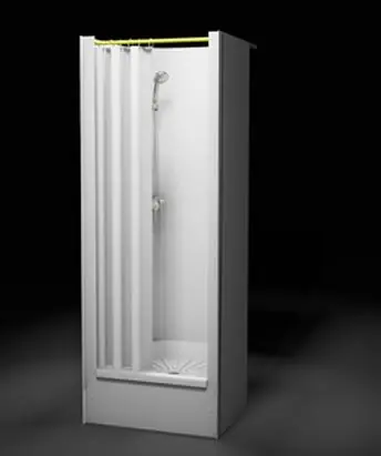 Bestseller ZK762-180-F Shower cabin with curtain and back wall, including tray _ ZK762-180-F Függönyös hátfalas zuhanykabin, tálcával