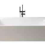 Outlet Zenon Kivu Wall Natural/Blanco Brillo kád