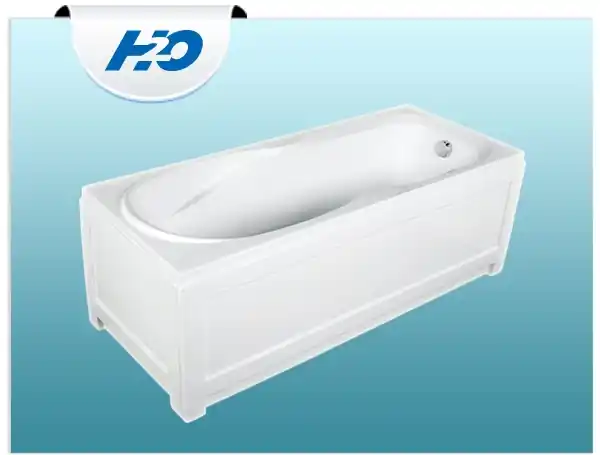 H2O Molly egyenes akril kád 150x70-es és további méretekben Kiárusítás