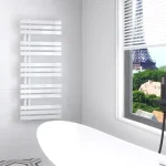 Ajánlat AREZZO design HORIZONT WHITE SLIM 1200x500 törölközőszárítós radiátor AR-HS12050W